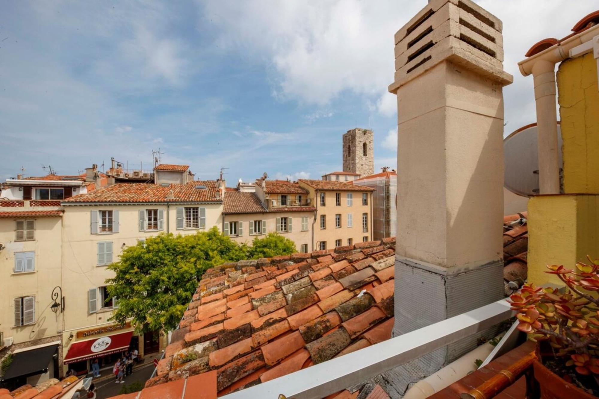 06M - Old Antibes Beautiful Duplex Terrace With Sea View Apartment Ngoại thất bức ảnh