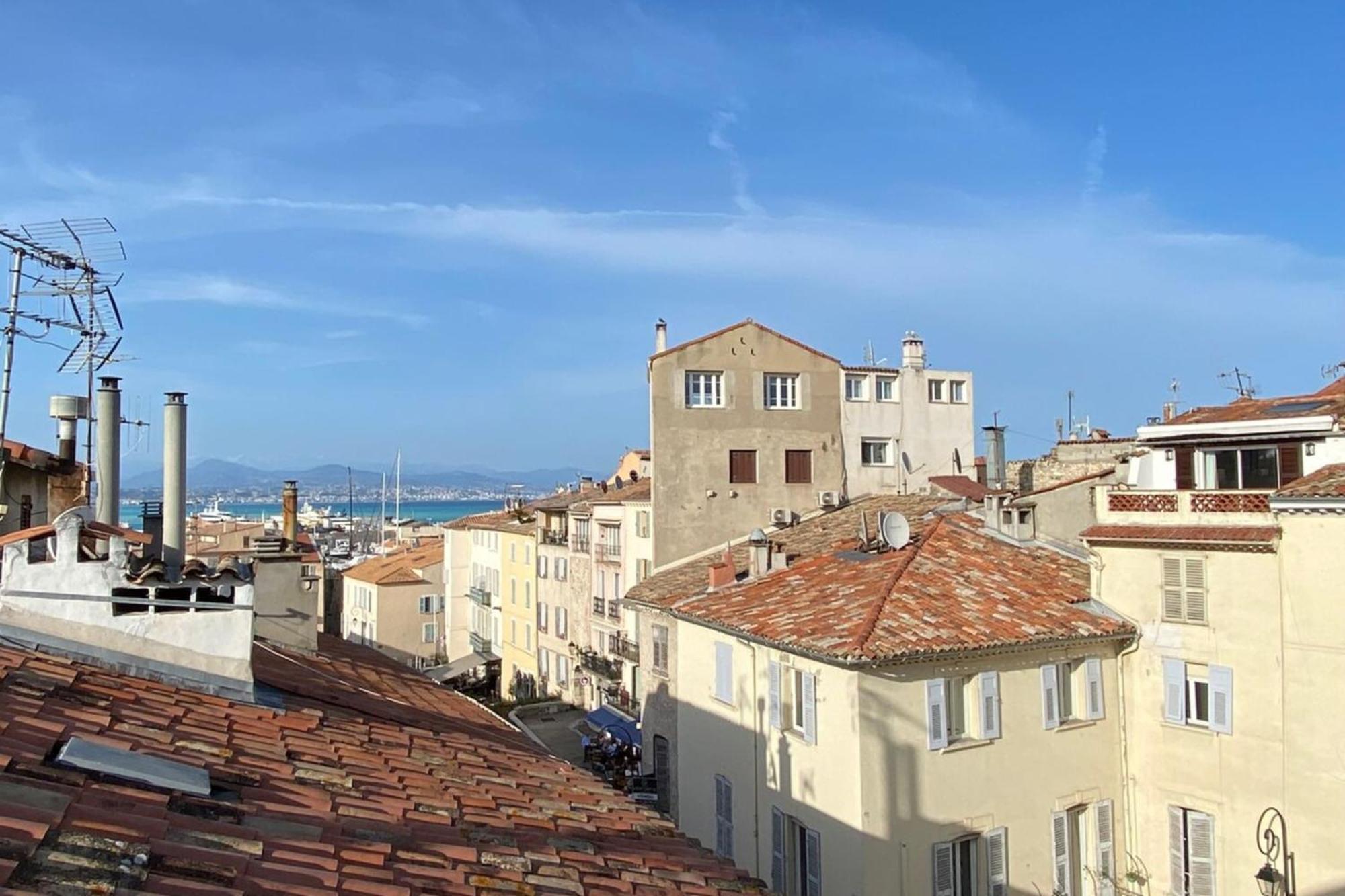 06M - Old Antibes Beautiful Duplex Terrace With Sea View Apartment Ngoại thất bức ảnh
