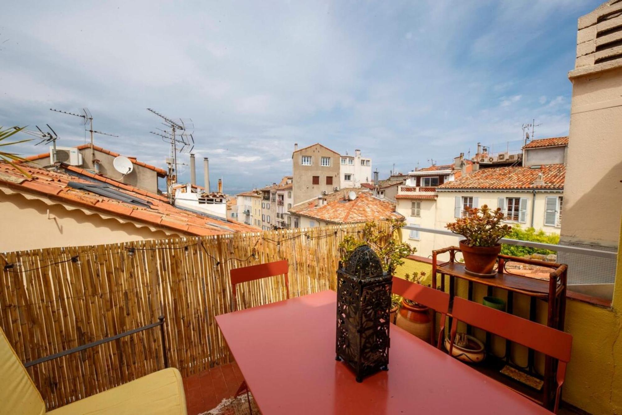 06M - Old Antibes Beautiful Duplex Terrace With Sea View Apartment Ngoại thất bức ảnh