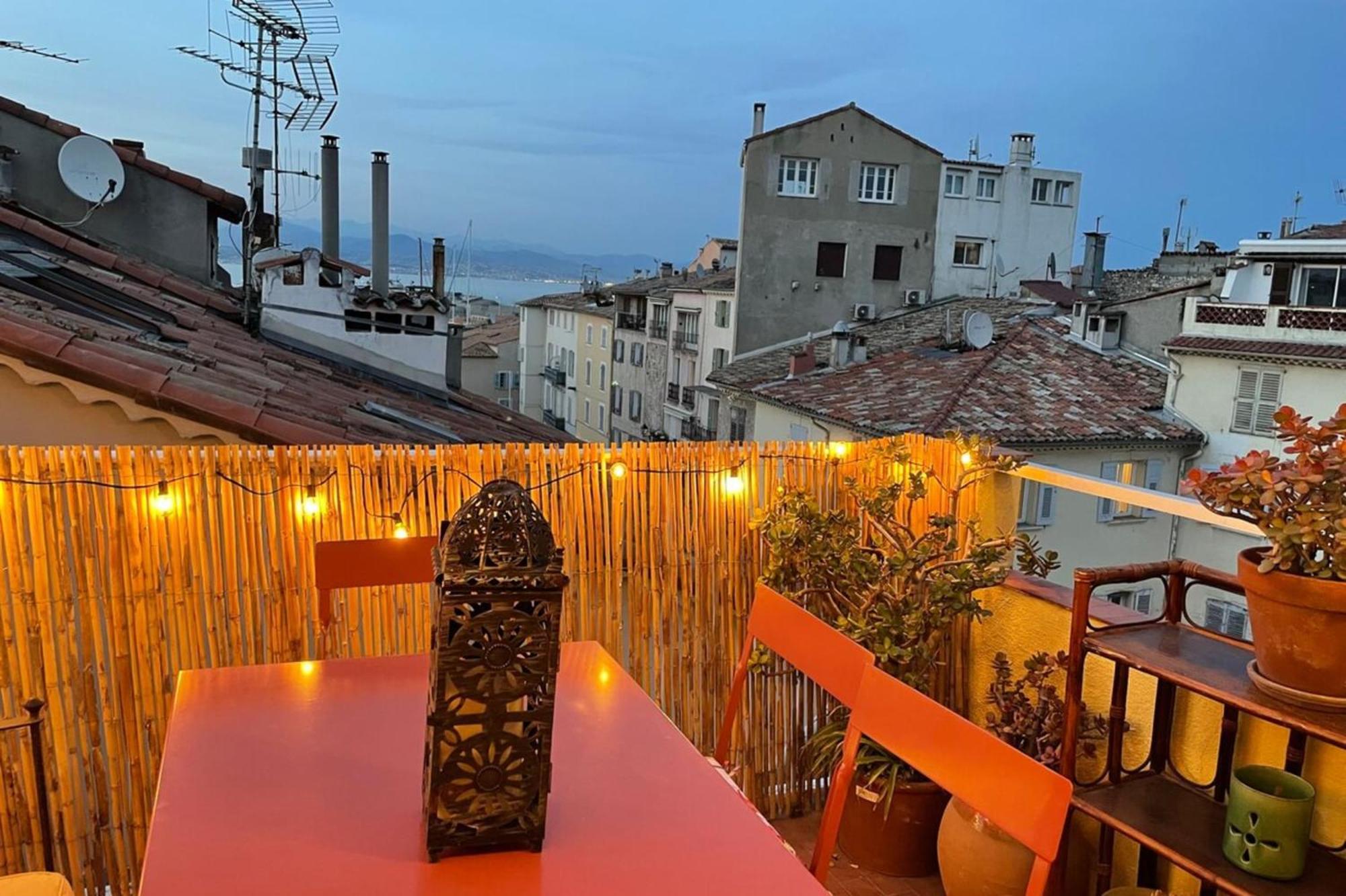 06M - Old Antibes Beautiful Duplex Terrace With Sea View Apartment Ngoại thất bức ảnh